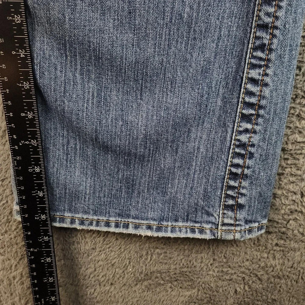 Vintage Silver Jean Co Jeans Womens 12/14 W32 Low Rise Hip Hug Bootcut Flare Y2K